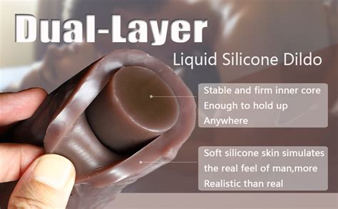 10 Huge Realistic Dildo Dual Density Liquid Silicone Giant Monster