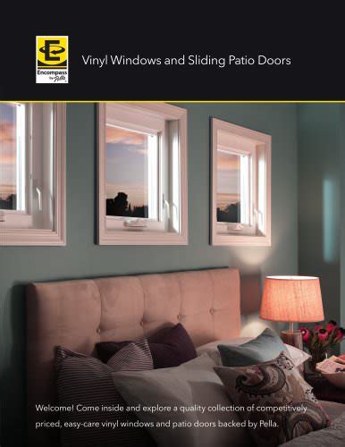 Pella® 350 Series Vinyl Windows And Patio Doors Pella Pdf Catalogs Documentation Brochures