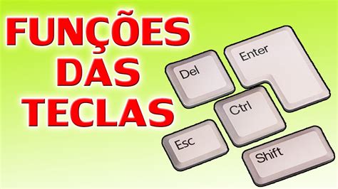 Fun Es Das Teclas Do Teclado Youtube