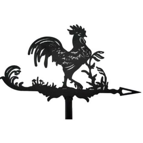 Girouette De Toit Graphique Mod Le Coq Avec Support Universel Au