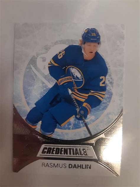 2021 22 Upper Deck Credentials Rasmus Dahlin Keitaan Verkkokauppa