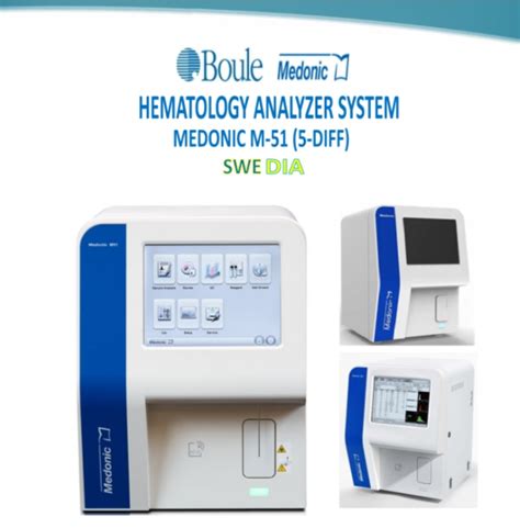 Hematology Analizer System Medonic M Diff Medikalogy