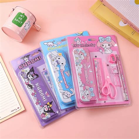 Sanrio Le Set De Papeterie Pour Tudiants Comprend Des Crayons Une