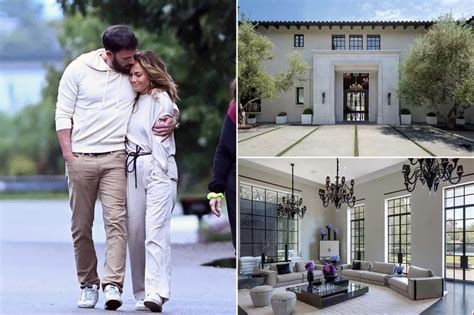 Inside The 65m Cali Mansion Jennifer Lopez And Ben Affleck Toured