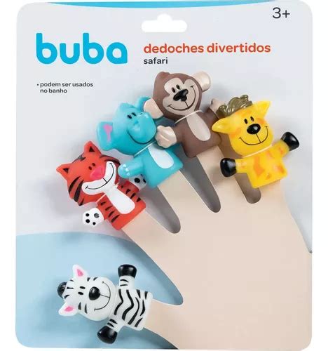 Dedoches Fantoche De Dedo Divertido Brincar Bebê Safari Buba MercadoLivre