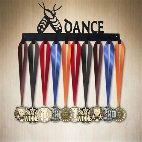 Customized Dance Medal Hanger Wall Mounted Sports Medal Display Holder