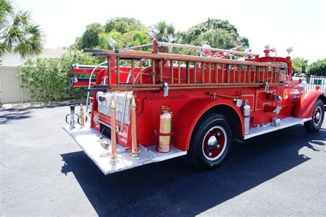 1943 Mack Model 505 Fire Truck For Sale 92642 Mcg