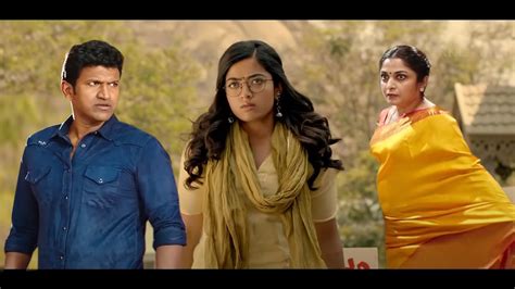 Rashmika Mandanna Puneeth Rajkumar Superhit Action Movie Dubbed In