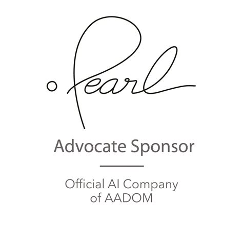 Pearl Advocate Sponsor logo 2023 - AADOM