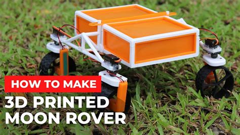 How To Build A 3d Printed Rover Arduino Youtube