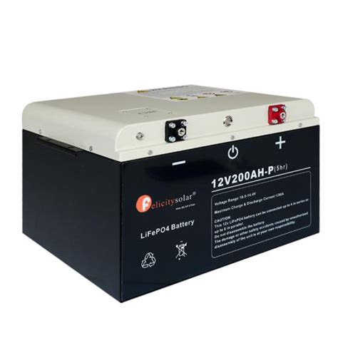 Felicity 200ah 12V 2 56Kwh Lifepo4 Lithium Battery Skyniks