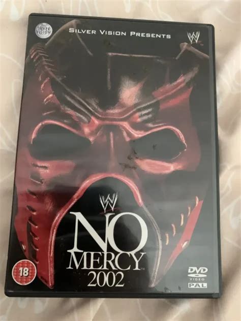 Wwe No Mercy Dvd Wrestling Brock Lesnar Vs Undertaker Wwf Rare