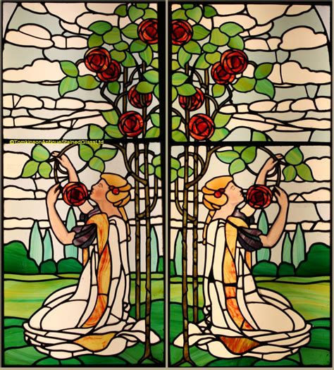 Art Nouveau Stained Glass Windows Tomkinson Stained Glass