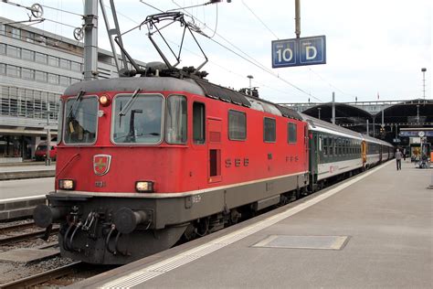 SBB Lokomotive Re 4 4 II 11134 In Luzern In Der Schweiz Flickr