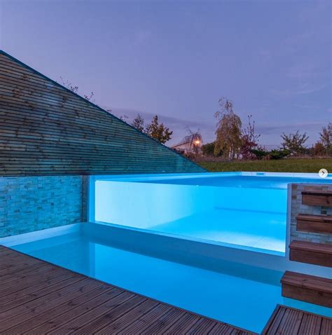 Piscinea Fr Poolique Transparent Infinity Mini Pool