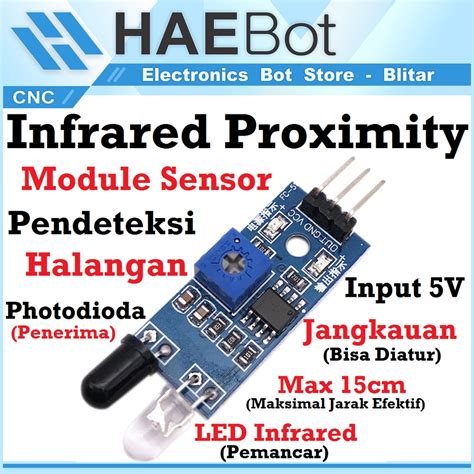 Jual Haebot Infrared Inframerah Module Modul Sensor Penghalang Infra