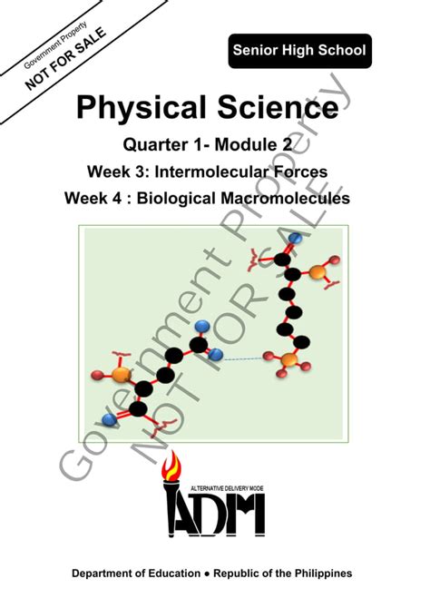 SLM SHS Physical Science Quarter 1 DepEd CDO PDF