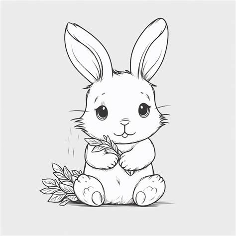 Cute Baby Bunny Drawing