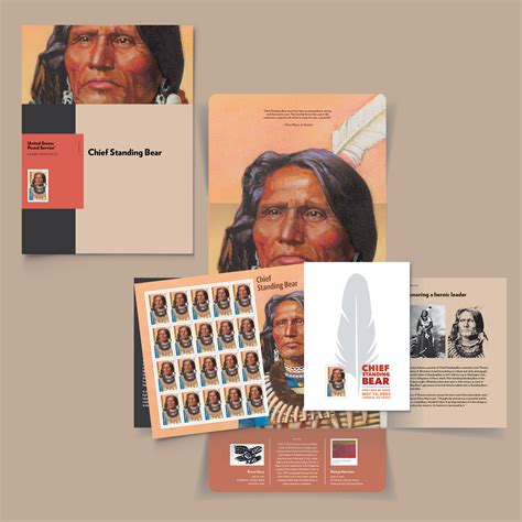 Chief Standing Bear Stamp Portfolio — Stamps Forever