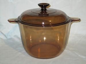 Amazon Corning Ware Visions Visionware Amber Glass Dutch Oven