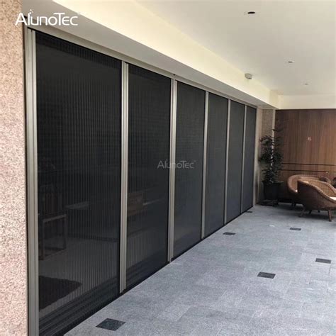 2021 Most Popular Aluminum Frame Retractable Rollers Mosquito Net Sliding Mesh Door Buy