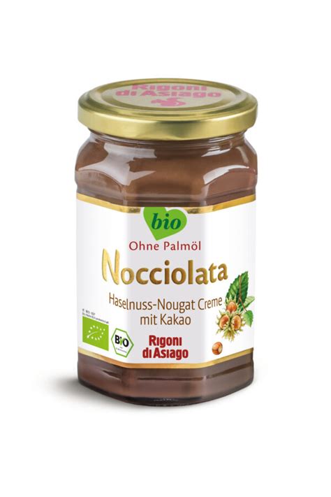 Rigoni Di Asiago S R L Nocciolata Bio Nuss Nougat Aufstrich Glutenfrei