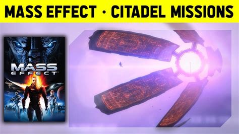 Mass Effect Citadel Missions Walkthrough With Cutscenes Youtube