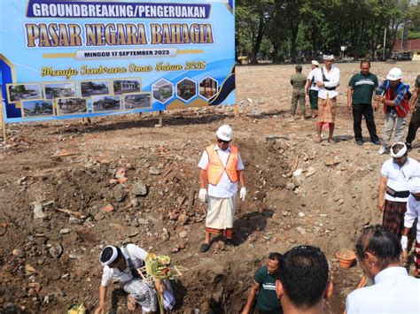 Telan Anggaran Rp 143 5 Miliar Revitalisasi Pasar Jembrana Bali