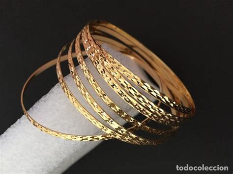 Pulsera Semanario De Oro De 18kt Comprar Pulseras Antiguas En