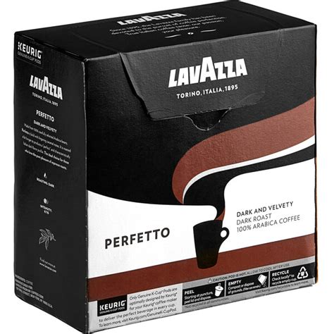 Lavazza Perfetto Coffee Single Serve Keurig K Cup Pods 32 Box