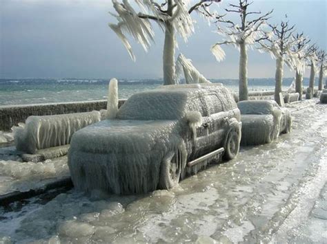 Switzerland The Photo Shows The Effects Of Icy Rain Wander Lord