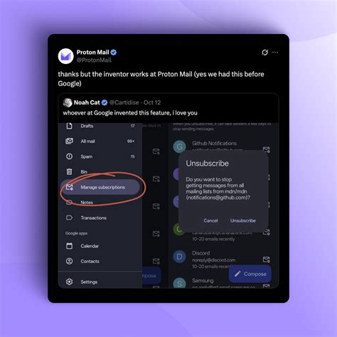 Proton - It's true! Check out Newsletters View in Proton Mail. | Facebook
