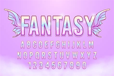 decorative fantasy editable text effect vector design 24339101 Vector ...