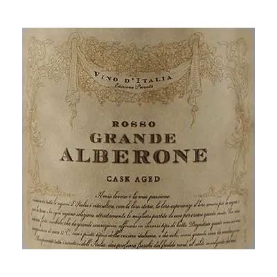 GRANDE ALBERONE Quintus Vino Rosso D Italia