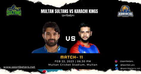 Psl 8 Multan Sultans Vs Karachi Kings Today Match Prediction