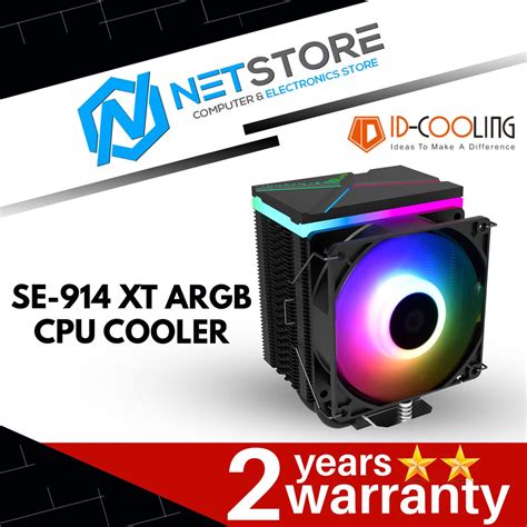 ID Cooling SE 914 XT ARGB CPU COOLER IDC SE 914 XT ARGB Shopee Malaysia