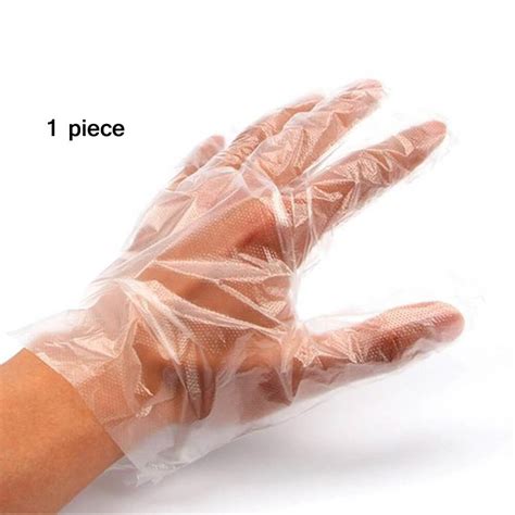 Plastic Transparent Disposable Clear Hand Gloves Ubicaciondepersonas