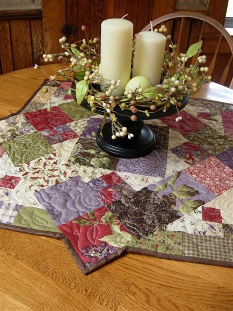 Spring Blossom Table Topper By Woodenneedlenook On Etsy Table Runner And Placemats Table