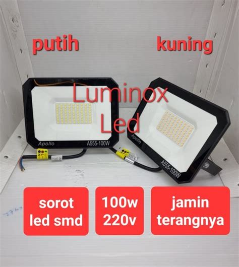 Jual Sorot Led Smd Watt W Tembak Flood Light Led Watt W