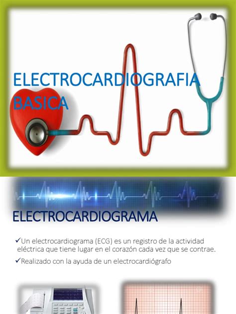 Electrocardiografia Basica Pdf Electrocardiografia Fisiología