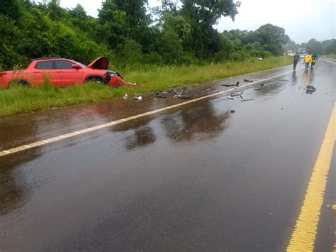 San Vicente Informa Despista Y Choca Camioneta En Ruta Nacional