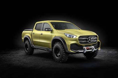 Mercedes Benz Unveils Two Flavored X Class Concept Pickup In Stockholm Autoevolution