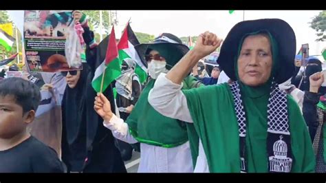 Aksi Bela Palestina Longmarch Dari Amerika Menuju Mesir Youtube