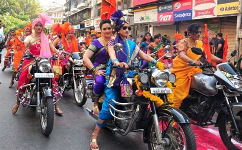 Indiagirlsonbike Women Empowerment Of India Gudi Padwa Womens Bike