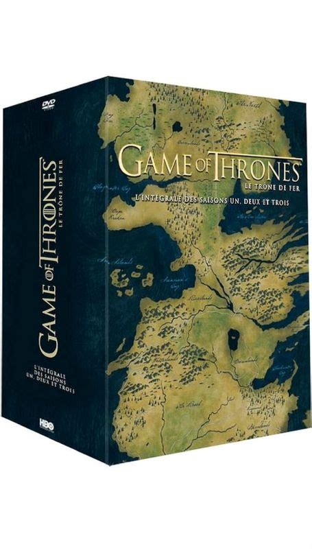 Coffret Dvd Game Of Thrones Intégrale Saisons 1 à 3 Dvd Films