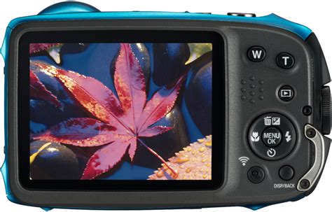 Best Buy Fujifilm Finepix Xp Megapixel Digital Camera Sky Blue