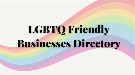 Lgbtq Friendly Businesses Lehigh Valley Chamber Of Commerce