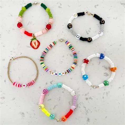 Clay Bead Bracelet Ideas A Beautiful Mess