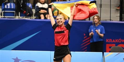 Tenis De Masă Bernadette Szocs A Cucerit Medalia De Aur La Jocurile