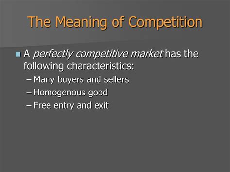 Ppt Chapter 14 Perfect Competition Powerpoint Presentation Free